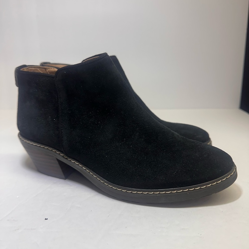 Sam Edelman Pryce ankle booties‎ in black suede size 6